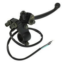 4Pcs Heavy-Duty Black Motorcycle Brake & Clutch Levers Handlebar Parts