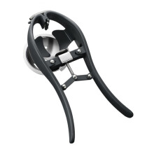 Stainless Steel Handheld Egg Opener Tool for Effortless Egg Cracking and Shell Separation in Kitchen