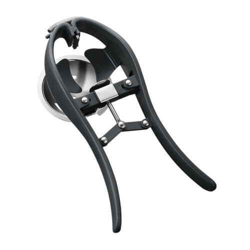 Stainless Steel Handheld Egg Opener Tool for Effortless Egg Cracking and Shell Separation in Kitchen