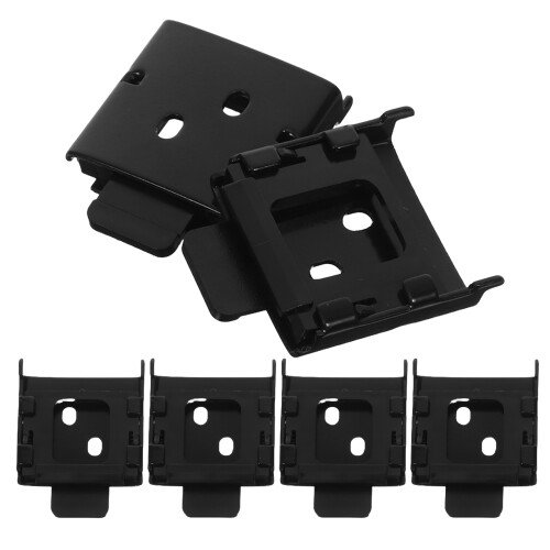 24Pz Braccetti Per Tende A Rullo E Nero Alluminio Stabili