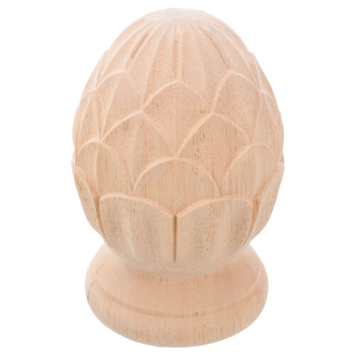 3Pz Per Colonne in Legno Ananas Rustico Decorazione Interni