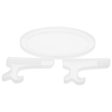 2Conjuntos Moldes Para Porta- De Silicone Com Lisass DIY