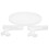 2Conjuntos Moldes Para Porta- De Silicone Com Lisass DIY 1