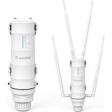 Wavlink AC1200 WiFi Amplifier/Powerful Outdoor WiFi Repeater Supports PoE/Dual-Band 2.4+5G/4 Long Range WiFi Antenna