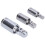 3pcs Chrome Vanadium Universal Joint Socket Adapters 1/2, 3/8, 1/4 1
