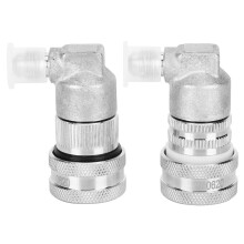 Home Brew Adapter Ball Lock Connector Stainless Steel Quick Disconnect Beer Brewing Kegs Keg Fittings Gas And Liquid Disconnect Beer Keg Coupler Easy