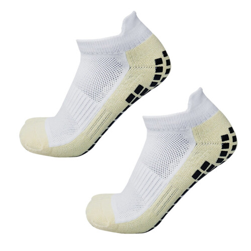 Kurze weiße Fußballsocken Größe 38-45