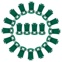 100Ud Clips Y Para Colgar Plantas En Invernadero, PP Verde