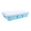 2Pcs Break-Resistant Sky-Blue Plastic Toy Box Sand Tray with Lid 1
