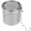 2Stk Küchen Gewürzfilter Silber Praktischer Halter 1