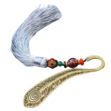 3Ud Marcapáginas Creativos Dorados Con Borlas Estilo Tradicional Chino