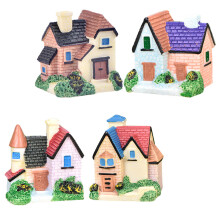 8Pz Mini Villa Resina Colorati Per Acquari E Paesaggi