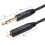 Headphone Extension Cable for Audio Devices 6.35mm Black 2