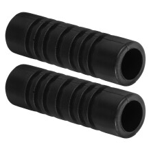 2Pcs Capa Protetora Borracha Vapor Espresso Máquina Preta