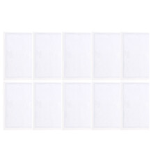 20Pz Porta Tessere PVC Trasparente Adesivo Per E