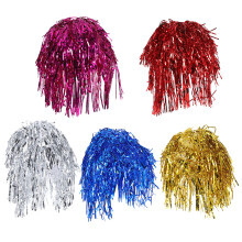15Pz Parrucche Metalliche Unisex Alta Per Decorazioni E Party