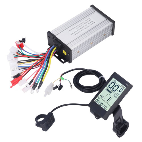 Controller motore brushless impermeabile con controller Sine3Mode e display LCD, kit controller motore silenzioso per scooter elettrico con