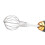 Wireless Hand Mixer USB Rechargeable Egg Beater for Baking and Cooking Black 9