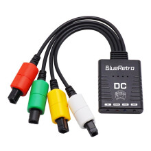 Blueretro Adattatore per Controller Wireless per Console  Dreamcast  per Controller di Gioco per PS5 per  per