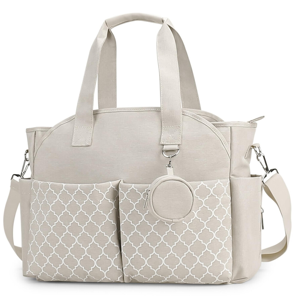 Weekend Bag, Baby Changing Bags with Changing Station, Multifunctional Portable Baby Bag with Handle and Shoulder Strap for Mothers