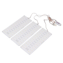 3-Kopf USB 5V Aluminium Vollspektrum-Pflanzenlicht