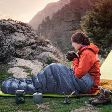 Daunenschlafsack, Ultraleichter Campingschlafsack