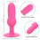 CALEXOTICS Vibratore Anale Rosa 9