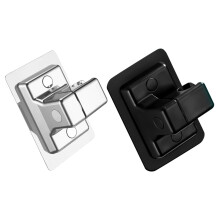 10Pz Supporti Adesivi Per Soffione Da Bagno Resistenti ABS