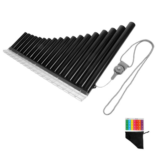 2Pz Strumento Musicale Flauto Pan 18 Canne ABS Per E Studio