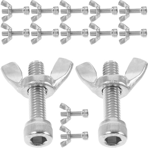 14Pz Spilli in Acciaio Per Tornio Ceramica Resistente E Pratico