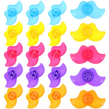 100Pz Fischietti Creativi Per Bambini in PP Colorati Per Festa E Gioco