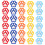 60Pz Anelli Per in Con Design Creativo E Colorato 1