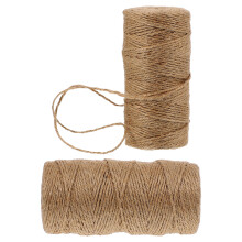 6Rolls Assorted Color Jute Cord DIY Craft Rope Rustic Style Decoration