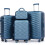 4-Piece Travel Suitcase Set ABS+PC Hard Shell 1