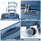 4-Piece Travel Suitcase Set ABS+PC Hard Shell 6