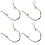 8Pz Contapercorsi Bracciale Buddista in Ottone Resistente E Portatile 1