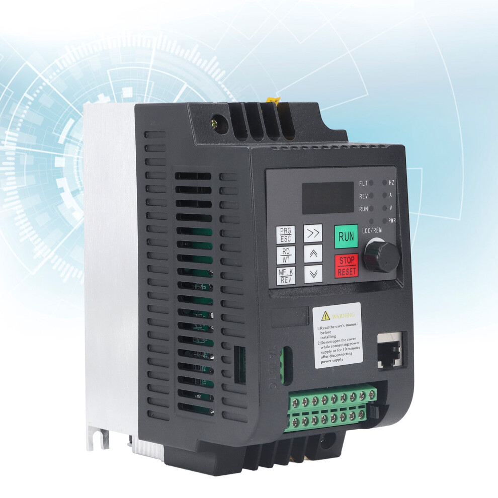 Vector Drive Inverter 1.5KW 380V 3 Phase