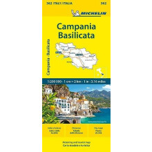Campania Michelin Local Map 362 by Michelin Other Book