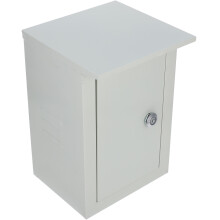 2St Aluminium Outdoor Kabeldoos Met Grote Capaciteit Beige