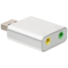 3Pz Audio USB Esterna 7.1 Argento Plug&play Per Pz E Cuffie