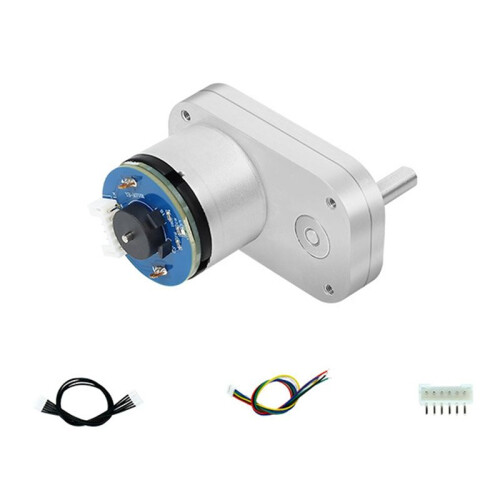 L-Type Encoder  Reduction Motor All-Metal Gears Better Magnetic Anti-Interference for Wheeled Car Chassis Kit A