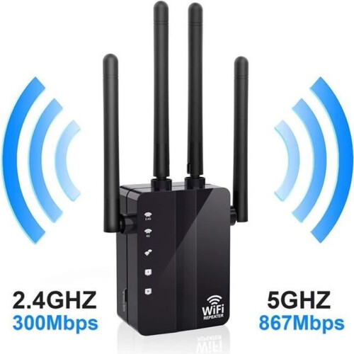 Wifi Repeater - MOONMINI - MOONMINI - 1200 Mbps - Dual Band - 4 Antennas