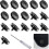 Carpet Support Clips - Universal - 16 Pieces - High Quality Plastic - With Screwdriver 1