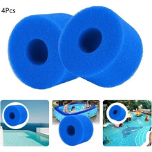 Bestway Type VI Pool and Spa Sponge Filter - Reusable and Washable - Blue