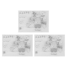 Washable Stamps Easy To Use Stamps Festive Spirit Crafts For DIY Scrapbooking Supplies Transparent Stamps Reusable Stamps With Silicone Material