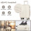4-Piece Travel Suitcase Set ABS+PC Hard Shell 3
