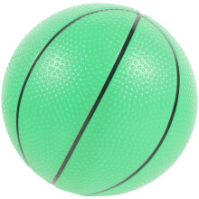2Pcs Lightweight Green Mini Basketball Toy Durable Plastic for Kids