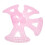 2Pz Cuscinetti Casco Rosa Silicone Protettivi Leggeri E Traspiranti 1