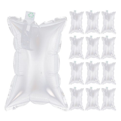 210Pcs Transparent Air Pillow Bags Inflatable Shockproof Packaging