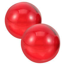 3Paare Rote Resin-Handbälle Zur Massage Und Stresslinderung